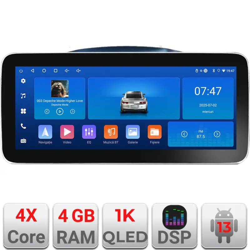 Navigatie Android Jeep Grand Cherokee 2004-2007, 12.3 inch, 4GB+64GB Preț mic