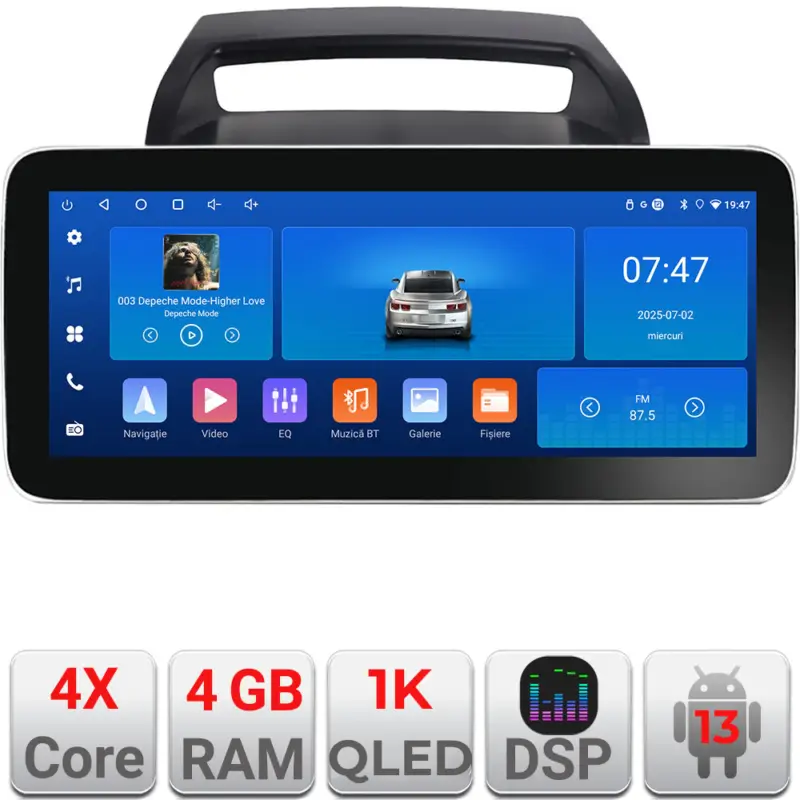 Navigatie Android Kia Carnival 2006-2014, 12.3 inch, 4GB RAM, 64GB Premium