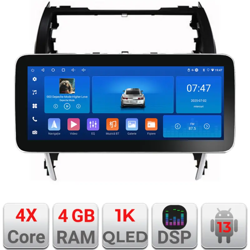Navigatie Android Toyota Camry 2012-2018, 12.3 inch Incell, 4GB+64GB Transport gratuit
