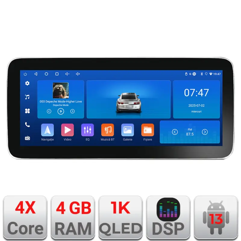 Nu rata Navigatie Android 12.3 inch pentru Subaru BRZ si Toyota GT86 4GB+64GB