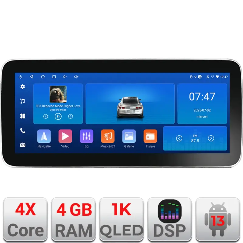 Cel mai bun preț Navigatie Android Citroen Berlingo 2019-2021, 12.3 inch, 4GB+64GB