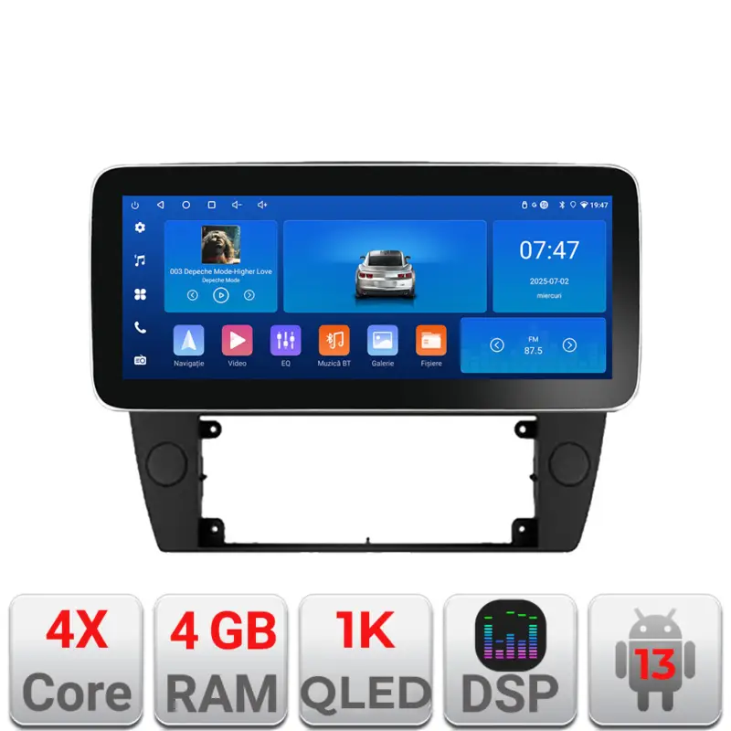 Livrare gratuită Navigatie Android VW Passat B5 1997-2004, 12.3 inch, 4GB+64GB, GPS