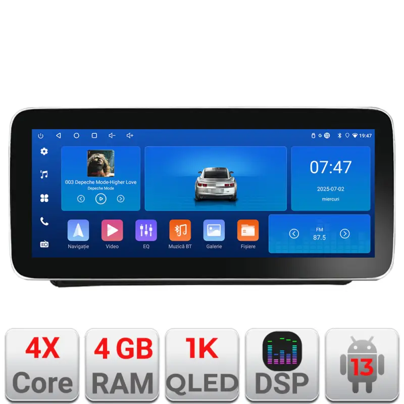 Cumpără acum Navigație Android Toyota Corolla/Auris 2016-2018, 12.3 inch, 4GB+64GB