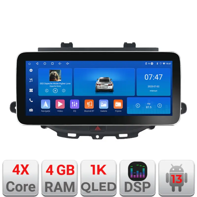 Navigatie Opel Astra K Edotec 4GB RAM 64GB 12.3 inch Android GPS Comandă acum