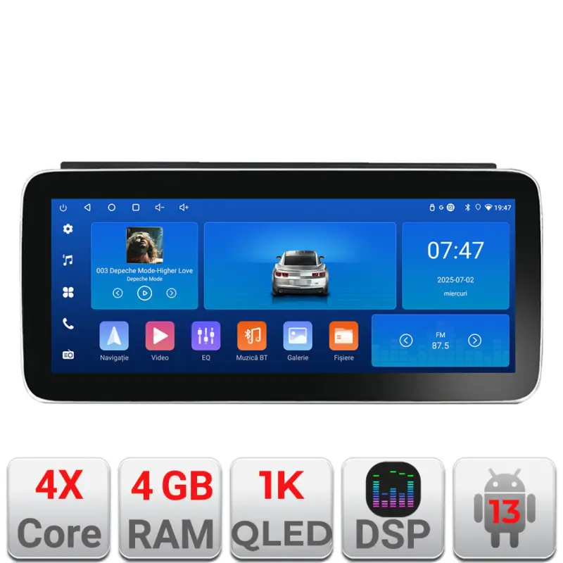 Navigație Seat Arona Edotec 12.3 inch Android 13, 4GB RAM, 64GB Retur gratuit