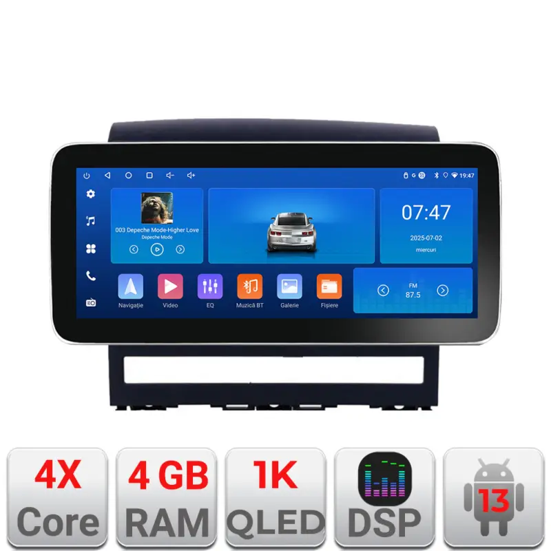 Navigatie Fiat Albea 2009-2014 Edotec Android 13, 4GB RAM, 64GB, 12.3 inch Bestseller