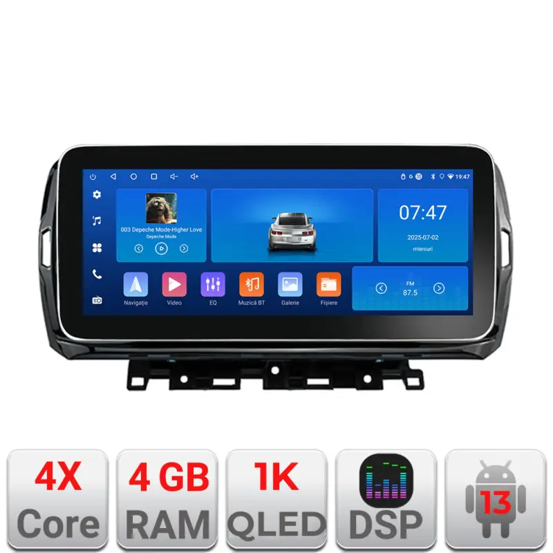 Transport gratuit Navigație Citroen C5 Aircross Android 12.3 inch 4GB RAM 64GB GPS