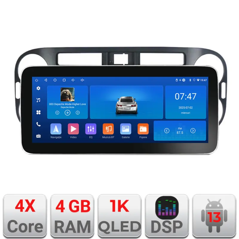 Livrare rapidă Navigatie Android VW Tiguan si Golf Plus 2007-2011, 12.3 inch, 4GB+64GB