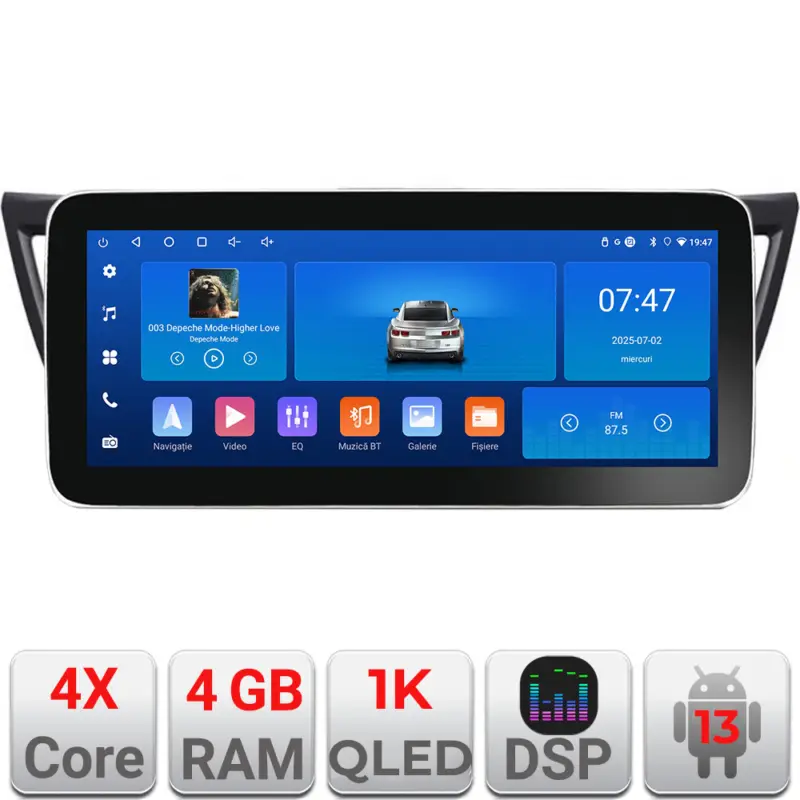 Disponibil imediat Navigație Honda CR-V 2012-2016 Edotec 12.3 inch Android 4GB+64GB