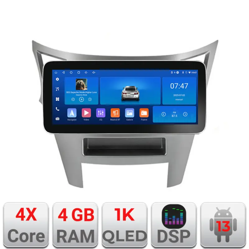 Ofertă de sezon Navigație Android Subaru Legacy 2010-2015, 12.3 inch, 4GB+64GB, WiFi, GPS