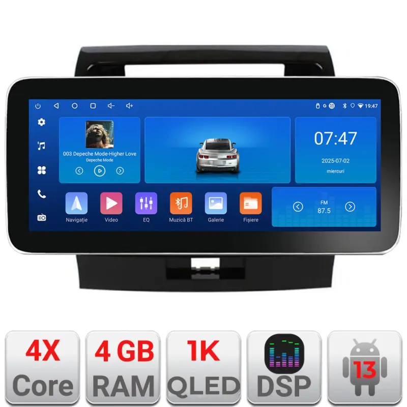 Navigatie Toyota Land Cruiser L200 12.3 inch Android 4GB+64GB Edotec Ofertă