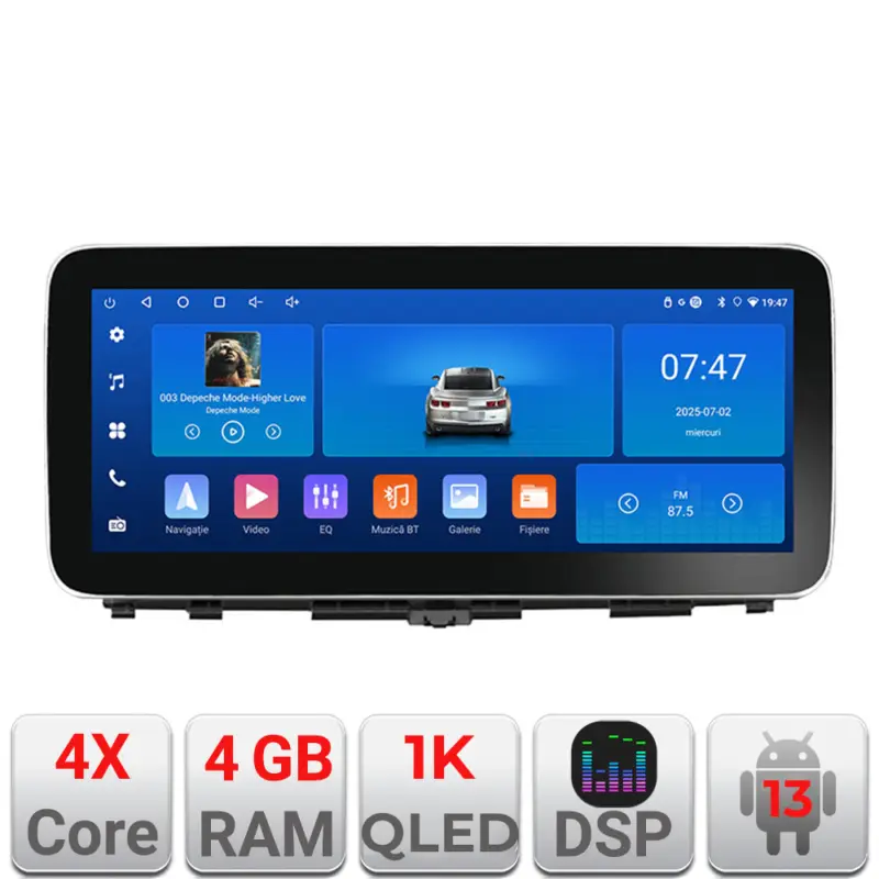 Nu rata Navigatie Android Kia Optima 2016+ 12.3 inch 4GB RAM 64GB EDOTEC