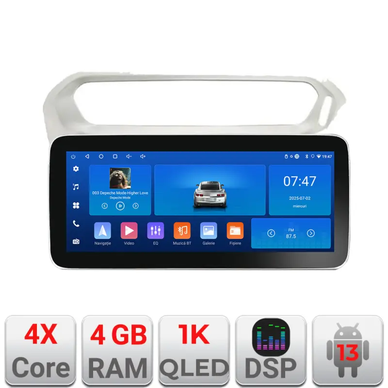 Vezi acum Navigatie Android 12.3 inch pentru Peugeot 301 si Citroen C-Elysee