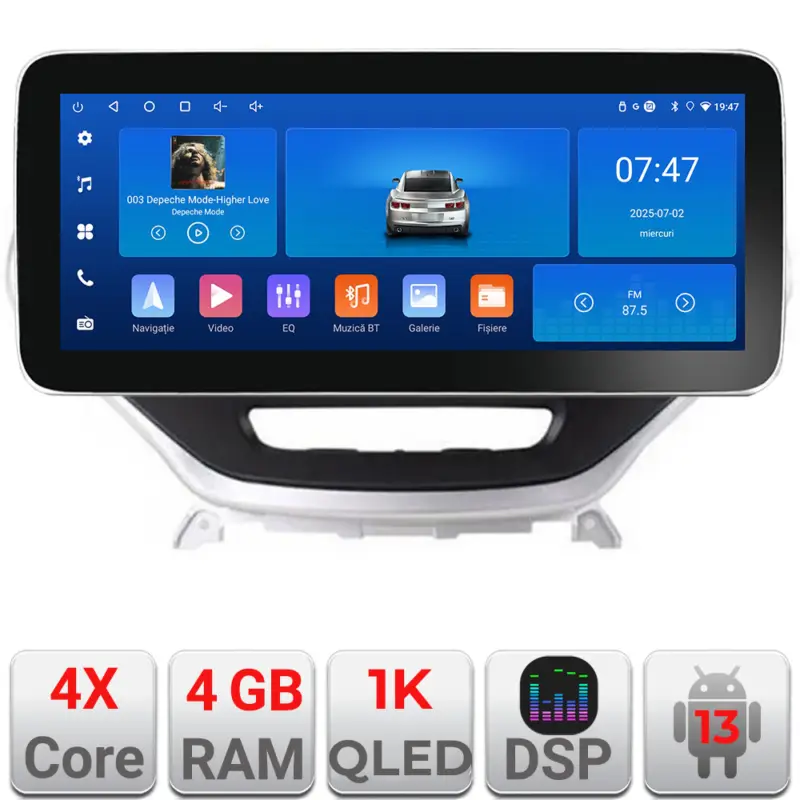 Ieftin Navigație Android Jeep Cherokee 2014-2019, 12.3 inch, 4GB+64GB