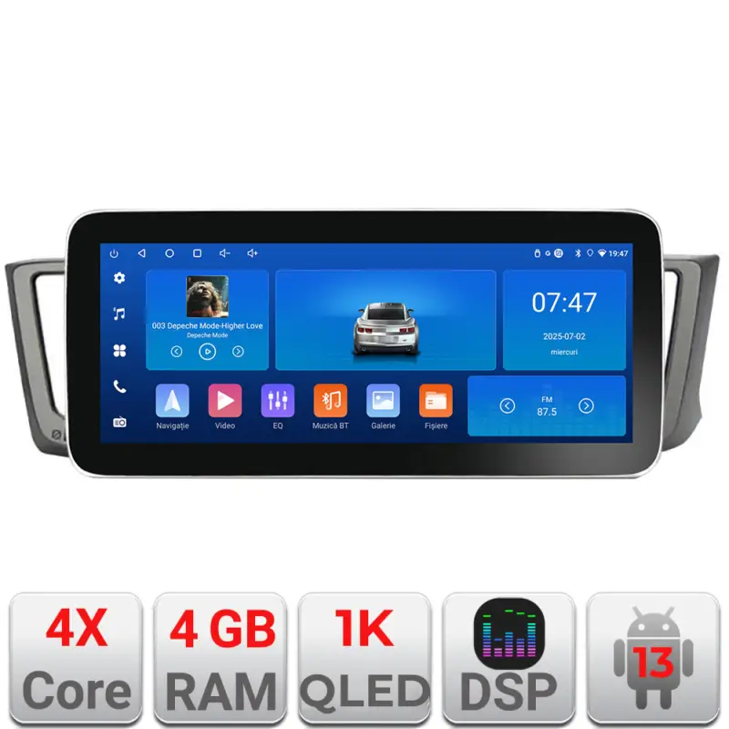 Navigatie Android Toyota RAV4 2013-2018 Edotec 12.3 inch 4GB+64GB Retur ușor