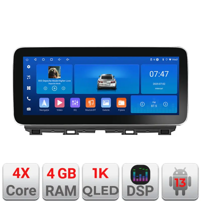 Navigatie Mazda CX-5 2012-2014 Android 13, 4GB RAM, 64GB, 12.3 inch Plată securizată