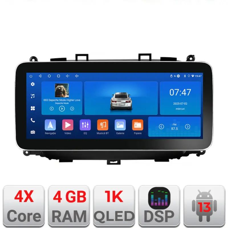 Ofertă Navigatie Android Kia Carens 2013-2018, 12.3 inch, 4GB RAM, 64GB, WiFi
