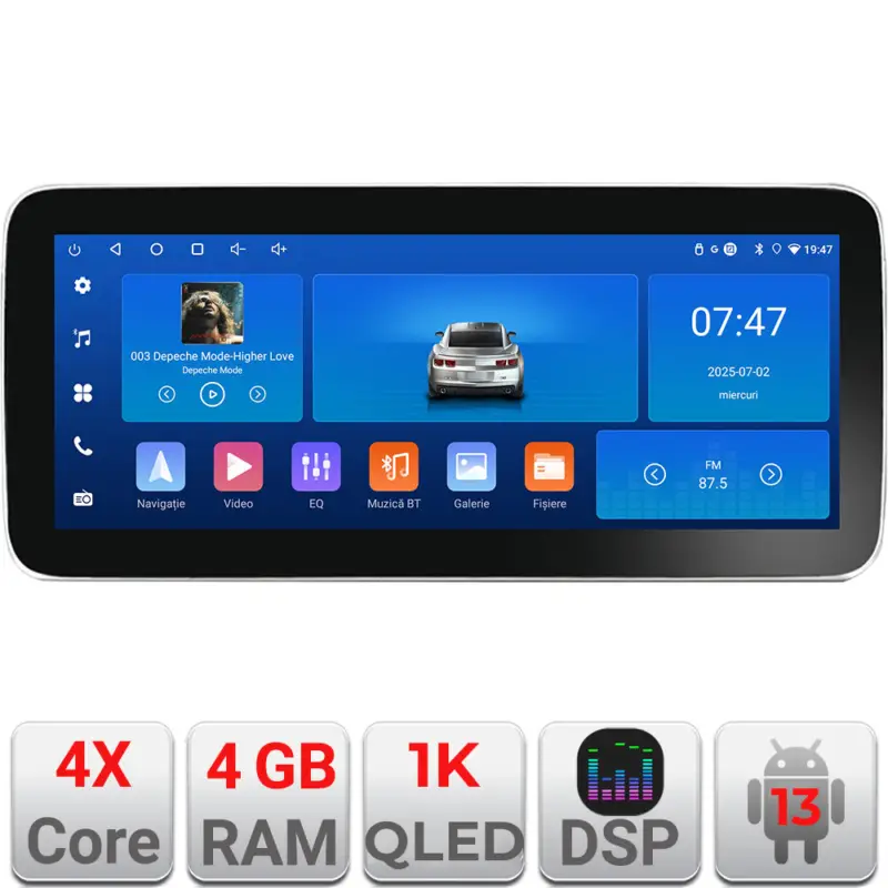 Cumpără online Navigatie Android 13 pentru Chrysler Jeep, 12.3 inch, 4GB RAM, 64GB