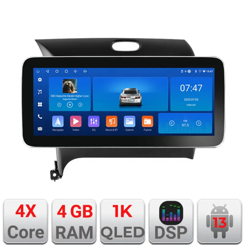 Navigatie Android Kia Cerato 2013-2017 Edotec 12.3 inch 4GB RAM 64GB Preț promoțional