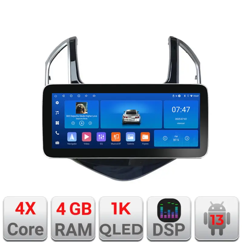 Vezi acum Navigație Chevrolet Cruze 2013+ Android 12.3 inch 4GB RAM 64GB GPS