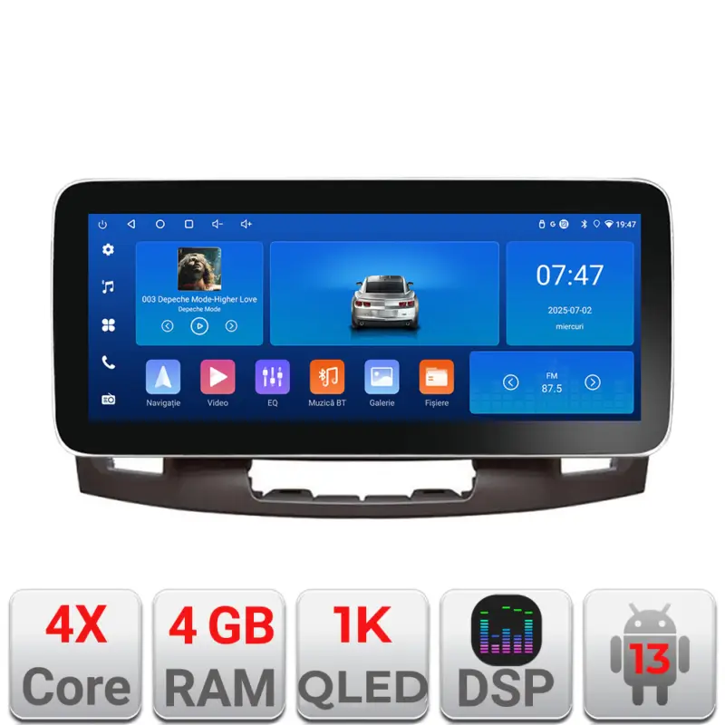 Premium Navigatie Opel Insignia 2009-2013, Android 13, 12.3 inch, 4GB+64GB