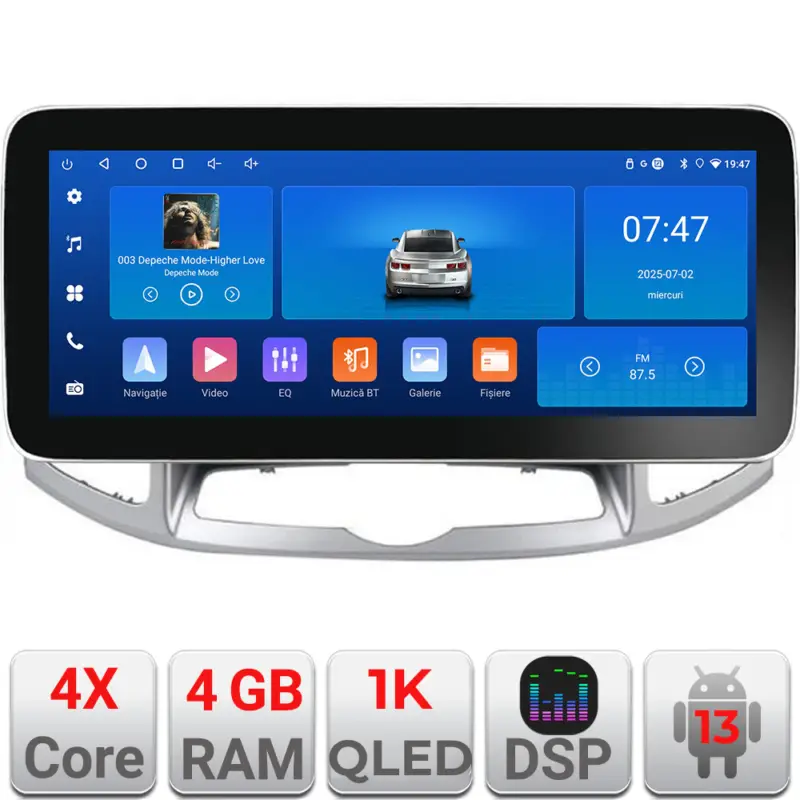 Ieftin Navigatie Android Chevrolet Captiva 2012-2018, 12.3 inch, 4GB+64GB