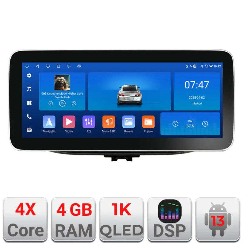 Noutate Navigație Hyundai i30 2017+ Edotec 12.3 inch Android 4GB+64GB