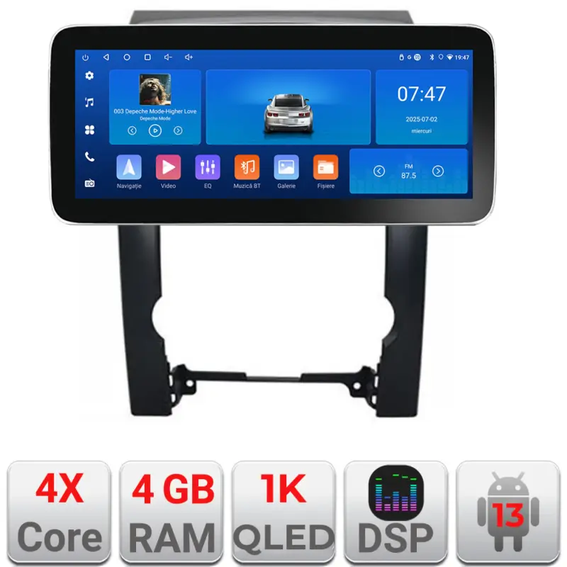 Preferatul clienților Navigatie Android Kia Sorento 2009-2012, 12.3 inch, 4GB RAM, 64GB