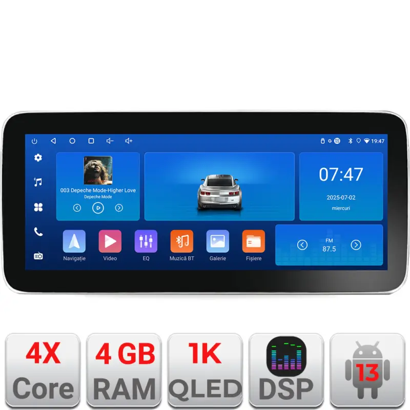 Navigație Mazda 3 2009-2014 Edotec 12.3 inch Android 4GB RAM 64GB Retur gratuit