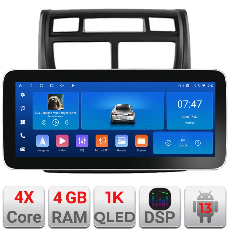 Navigație Kia Sportage 2007-2013 Edotec 12.3 inch Android 4GB+64GB Cumpără acum