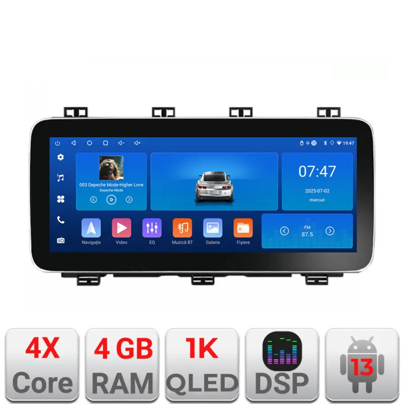 Navigație Toyota Auris 2013-2017 Edotec 12.3 inch Android 4GB+64GB WiFi GPS Preț promoțional