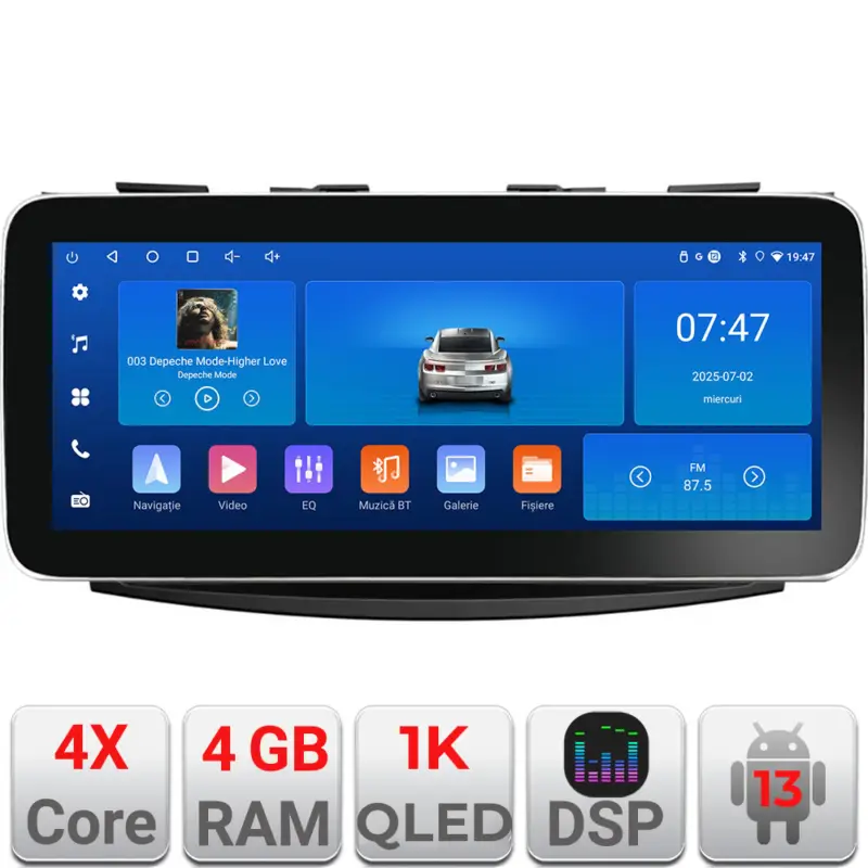 Navigatie Suzuki Swift 2010-2017 Edotec 12.3 inch Android 4GB+64GB Nu rata