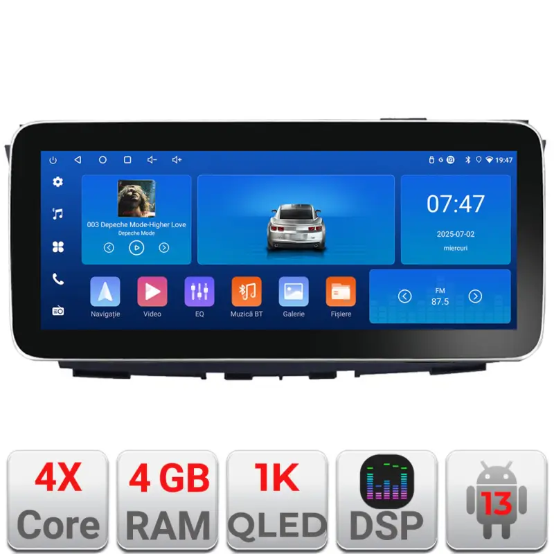 Calitate înaltă Navigație Mazda 5 2010+ Edotec 12.3 inch Android 13, 4GB RAM, 64GB