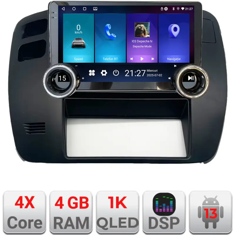 Navigație Nissan Patrol 2000-2005 Edotec 10.5 inch 4GB+64GB CarPlay Android Vezi acum