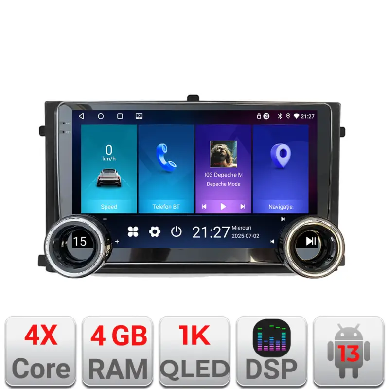 Discount Navigație Android SsangYong Rexton 2019+ 10.5 inch 4GB RAM 64GB GPS