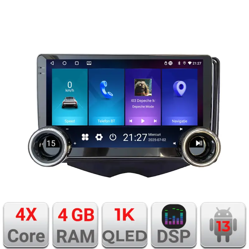 Cumpără acum Navigație Hyundai Veloster 2010-2018 Edotec 10.5 inch Android 4GB+64GB