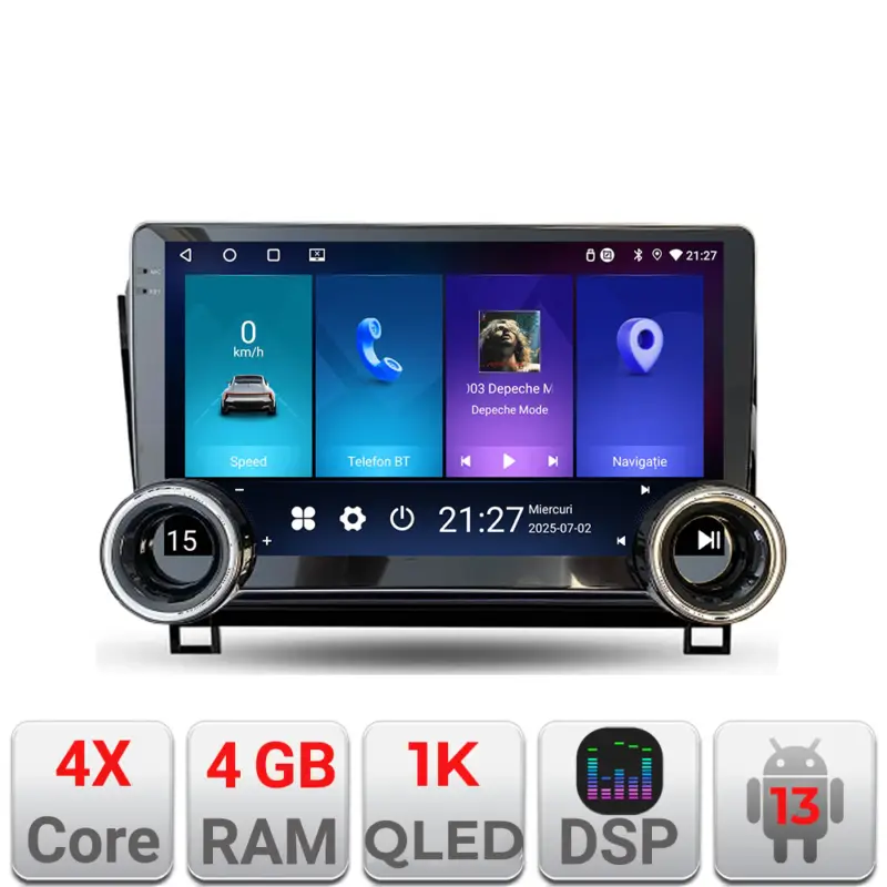 Navigație Toyota Tundra 2007-2013 Edotec 10.5 inch Android 4GB+64GB Promoție