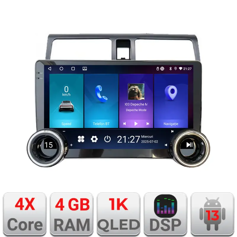 Lichidare de stoc Navigație Suzuki Swift 2003-2010, 10.5 inch, Android, 4GB+64GB, GPS