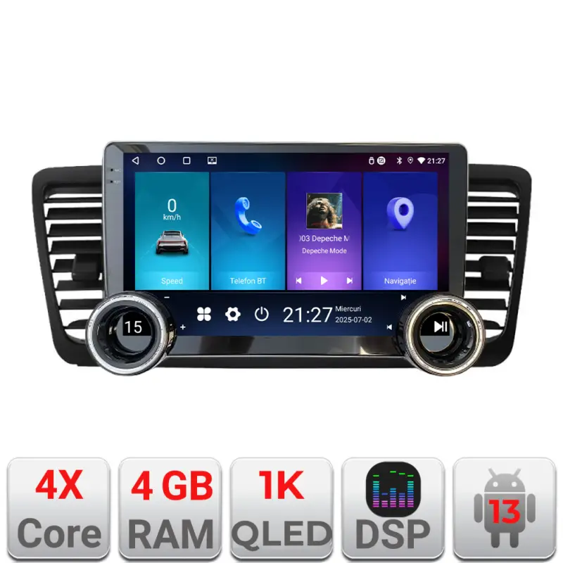 Navigatie Android Subaru Outback Legacy 2004-2009, 10.5 inch, 4GB+64GB Cumpără acum