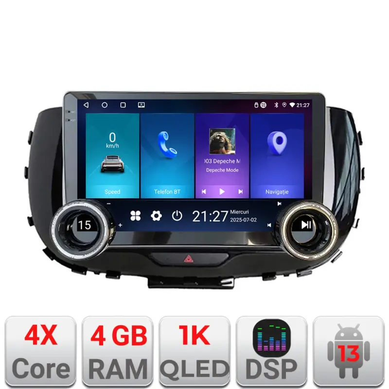 Navigatie Android Kia Soul 2020+ Edotec 10.5 inch 4GB RAM 64GB GPS WiFi Reducere