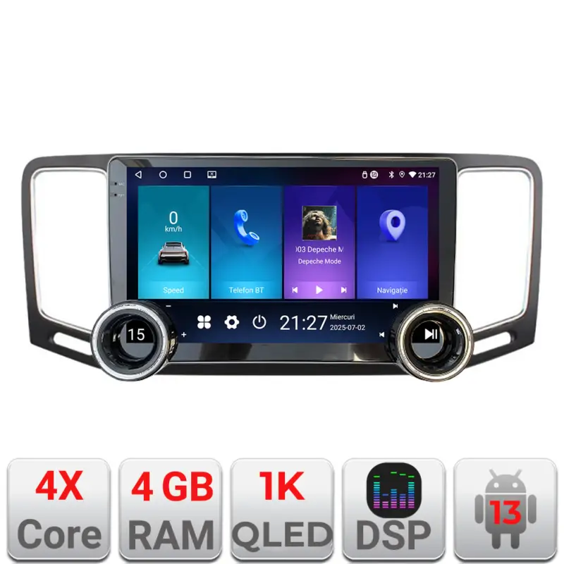 Navigatie dedicata VW Sharan 2011-2020 Edotec 10.5 inch Android 13 4GB+64GB Ieftin