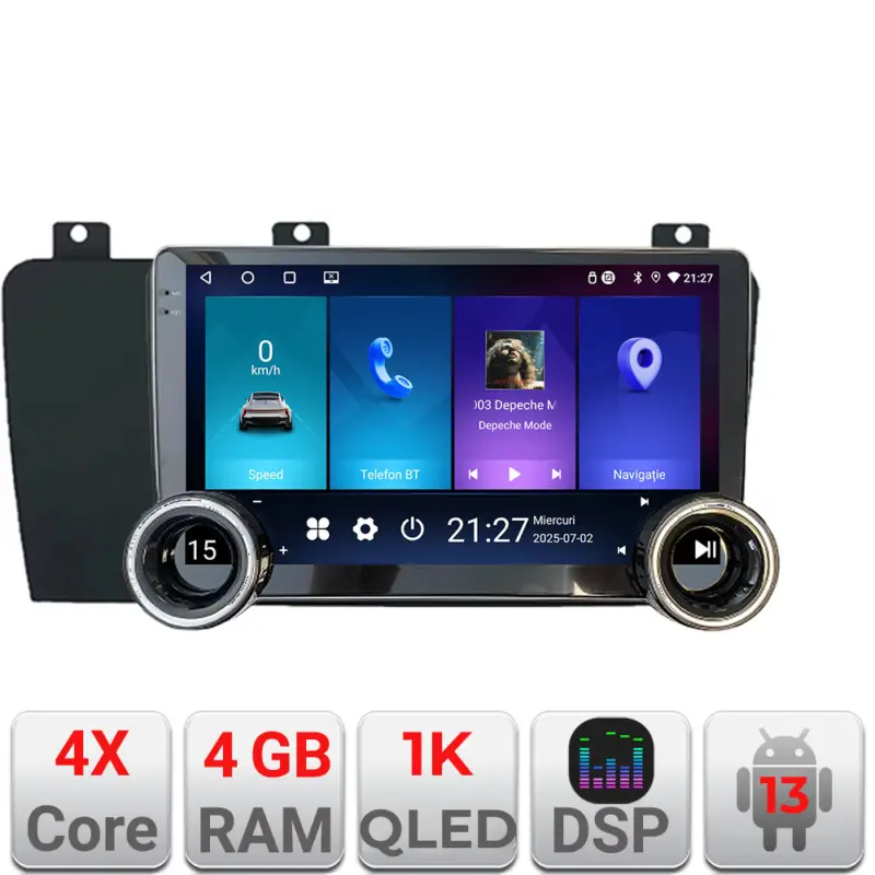 Navigație dedicată Volvo S60 2002-2008 Edotec 10.5 inch Android 4GB+64GB Plată sigură