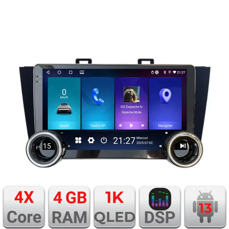 Super ofertă Navigație Android Subaru Outback 2014-2019 / XV 2017-2018, 10.5 inch, 4GB+64GB