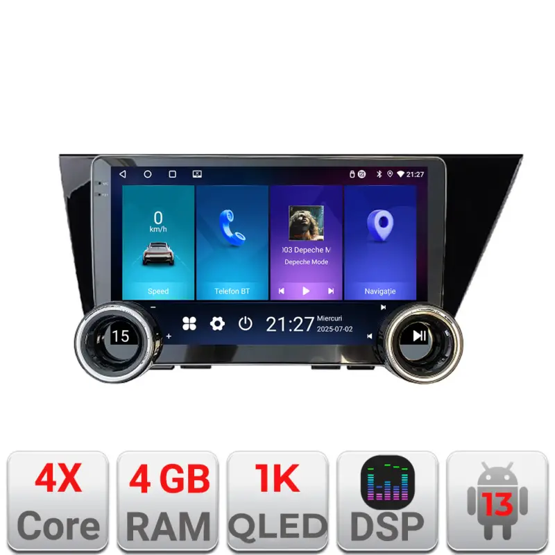 Navigație Kia Niro 2017+ Edotec 10.5 inch 4GB RAM 64GB Android GPS Retur ușor