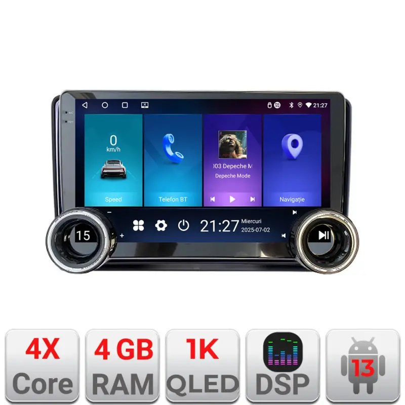 Bestseller Navigație Nissan Navara 2006-2014 Android 10.5 inch 4GB+64GB GPS WiFi