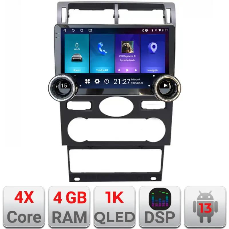 Navigatie Android Ford Mondeo 2004-2007, 10.5 inch, 4GB RAM, 64GB Doar azi