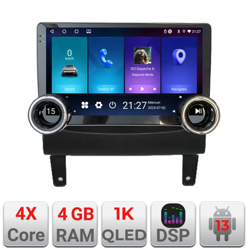 Popular Navigatie Android Opel Meriva 2010-2017, 10.5 inch, 4GB RAM, 64GB
