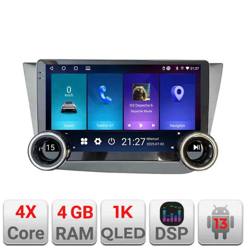 Navigație Android Seat Leon 2005-2012 Edotec 10.5 inch 4GB+64GB GPS WiFi Reducere de preț