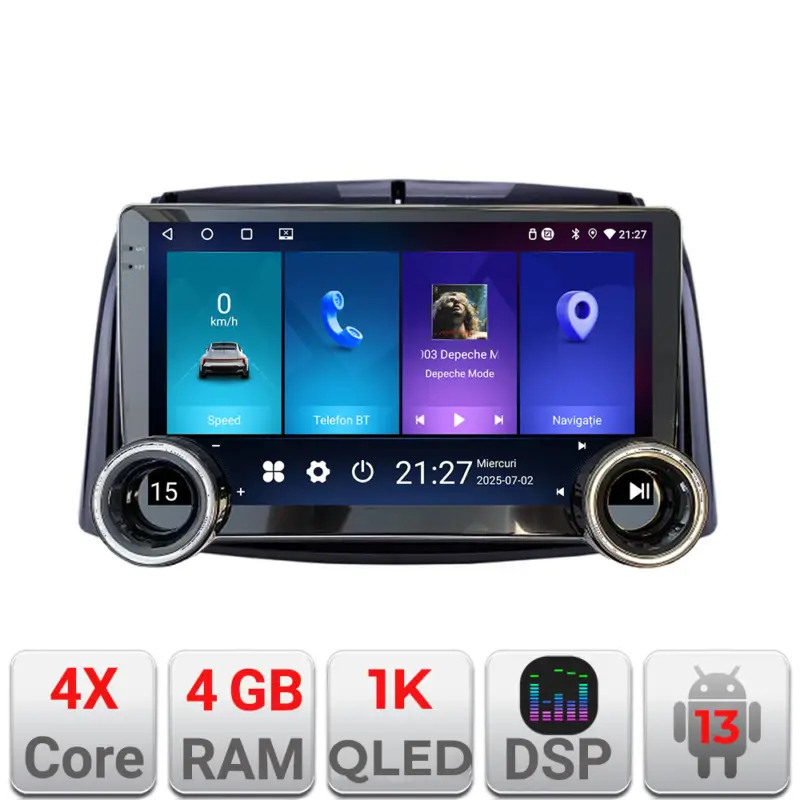 Preț redus Navigație Android Renault Koleos 2009-2016, 10.5 inch, 4GB RAM, 64GB