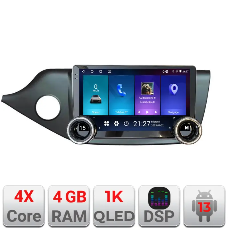 Navigatie Android Kia Ceed 2012-2018 Edotec 10.5 inch 4GB RAM 64GB Transport gratuit